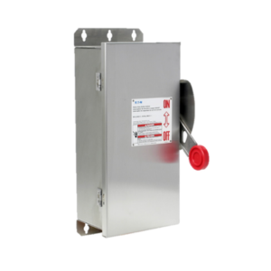 Safety Switch, 3-Pole, 30A, 600 Vac Heavy Duty, Fusible, Single-Throw, 277/480-600V — NEMA 1, 3R